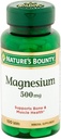 Nature's Bounty Magnésium 500 mg Comprimés 100 ea (paquet de 4)