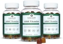 Nutrizione Salaam - Multivitaminici adulti, Vitamine Gummies per donne e uomini, Multivitaminici per adulti con 11 vitamine e minerali essenziali, 90 Conte, 3 Pacchetti