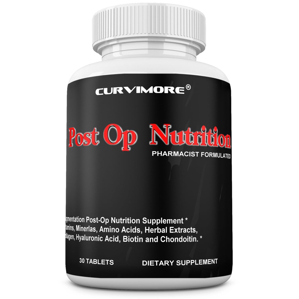 Post OP Nutrition Pills Pre & Post Op Support. Hilft Erholung Zeit und verringern Narbe und Wund Formation. Unterstützung Scar und Hautheilung. “Nicht eine Narbe Creme” 30 Tabletten