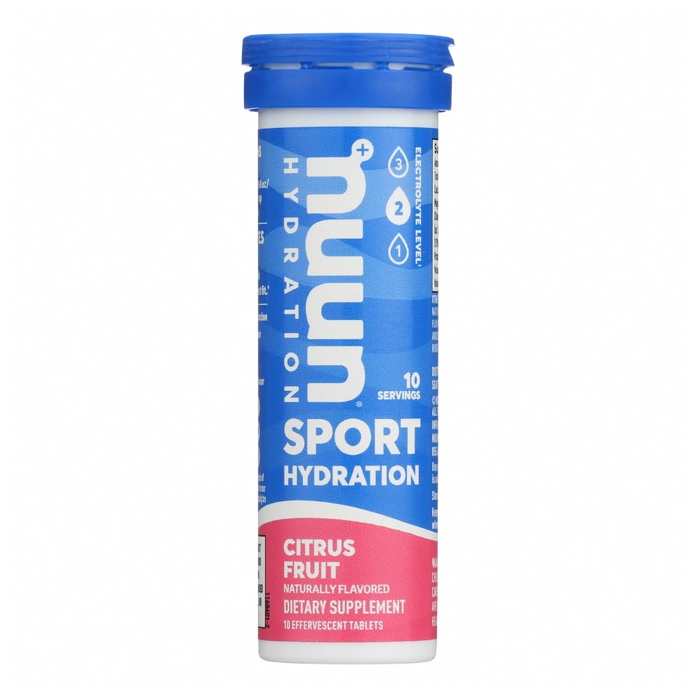 Comprimés de boissons enrichis en agrumes actifs Nuun (6-paquet de 10)