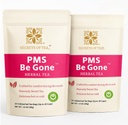 Secrets of Tea PMS Tea for Women and Teens - Natural USDA Organic Caffeine Free Herbal Tea - 80 Servings- 40 Count(2 Pack)