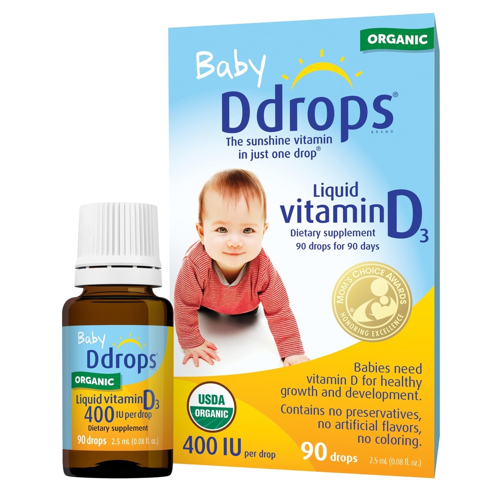 Ddrops Baby 400 IU Gocce, Confezione da 2