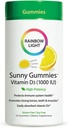 Regenbogenlicht - Sunny Gummies Vitamin D3 1000 IU, Unterstützung für gesunde Knochen, Muskeln und Immunität in einem familienfreundlichen Kaubar mit Vitamin D3, Sojafrei, Glutenfrei, Sauer Zitronen, 50 Gummy Tropfen