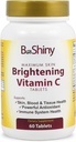 Vitamin C-Komplex 1000 mg Tabletten für Hautbeleuchten Erhellendes Antioxidans mit Rose HIPS und Bioflavinoiden Immununterstützungsergänzung gesunden Aging baut Energie und insgesamt gut sein