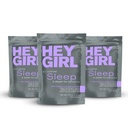 Hey Girl Sleep Tea - Natural Herbal Bedtime Tea Bags con camomilla, Passion Flower, Valerian Root, Lemon Balm - Calma, Relaxing Adults Sleepy Night Time Tea - Relaxation Gifts for Women 3-packs