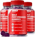 (3 Pack) Nitro Fuel X Gummies - offizieller Nitro Fuel X Ultimate für Männer, Nitro Fuel X ME für Leistung und allgemeine Gesundheit, Alle natürlichen NitroFuel X ME Gummy, NitroFuel X Ultimate Gomitas (180 Gummi)