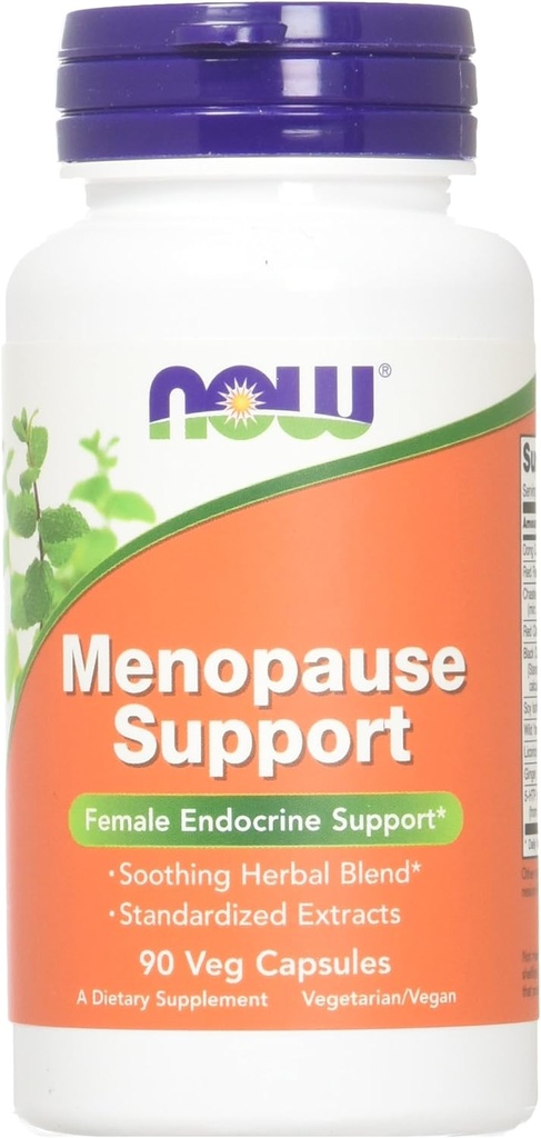 2 Flaschen von jetzt Lebensmittel Menopause Unterstützung, 90 Kappen