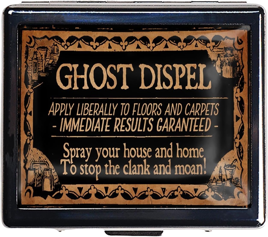 7 giorni Chromed Shiny Silver Pill Organizer con Specchio Inside Ha 8 scomparti separati Rectangle 7 giorni Pill Box Pill Case (Ghost Dispel)