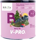 Veganes Proteinpulver - Pflanzenbasiertes Protein für Energie & Muskel-Boost - Sauberer Shake in Berry Blend Flavor