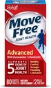 Move Free Advanced, 80 comprimés - Supplément Santé Joint avec Glucosamine et Chondroïtine