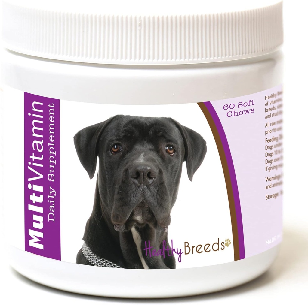 Healthy Breeds Cane Corso Multi-Vitamin Soft Chews 60 Count