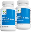 Terry Naturally Healthy Knees & Joints - Nahrungsergänzungsmittel zur Unterstützung von Knochengesundheit & Gelenkflexibilität - Gesunde Knie & Hip Aid mit Calcium Fructoborate - 60 Kapseln, 2 Packung