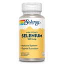 Solaray Sélénium, haute puissance, système immunitaire sain, fonction thyroïde et soutien antioxydant, 100 VegCaps