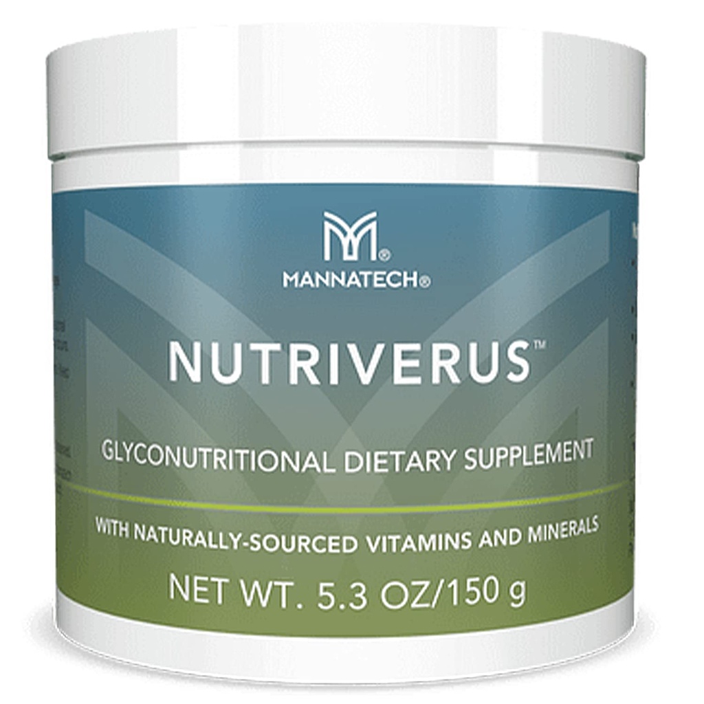 NutriVerus Glyconutritional Supplement, 5.3oz/150g mit natürlicher Quelle Vitamin A, Vitamin C, Vitamin B Complex und Vitamin D. Reich an Antioxidantien Supplement und fördert Immununterstützungsergänzung
