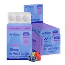 Neuro Melatonin 5mg Sleep & Recharge Mints (144 Pezzi) - Fast Dissolve Melatonin Sugar Free Mints with Lemon Balm & Chamomile for Better Sleep - Calm Sleep Supplement for Adults - Night Berry Flavor