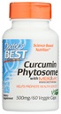 Docteurs Meilleur Curcumin Phytosome avec Meriva, Non-OGM, Vegan, 60 Gélule Veggie (paquet de 1)