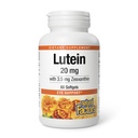 Natürliche Faktoren - Lutein 20mg, natürliches Antioxidans zur Unterstützung der Augengesundheit, 60 weiche Gele