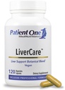 Il paziente One LiverCare | Supplemento al supporto per la salute del fegato* | con cardo del latte, Glutathione, curcuma, carciofo e altro | 120 capsule