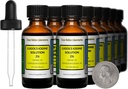 Lugol's Iodine / 2% Solution / 12 Oz in Twelve Amber Glass Bottles/Free Droppers/USA