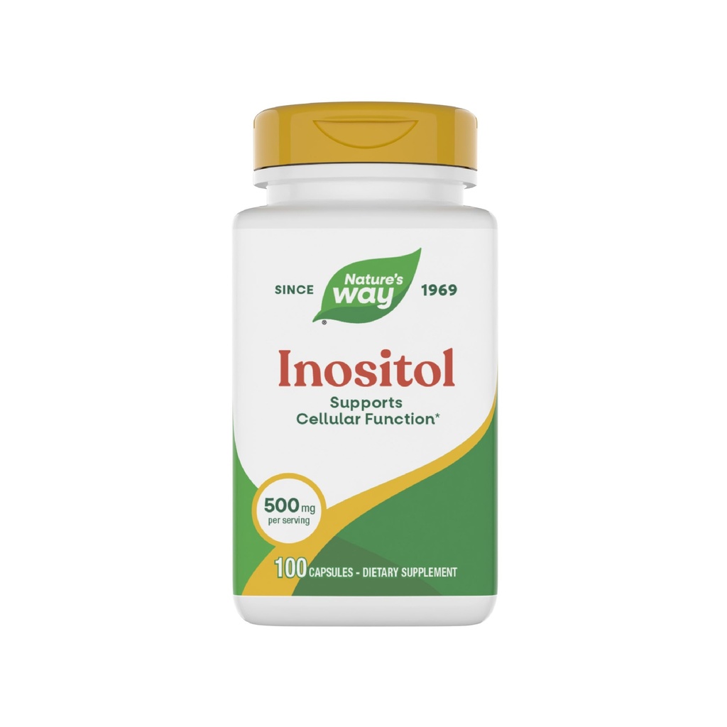 Nature's Way Inositol, 500 mg pro Portion, 100 Kapseln
