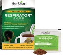 HERBION Naturals Respiratory Care Kräutergranulat 10 Ct, für die ganze Familie, Gesunde Respiratorische Funktion, Glättet Husten, 10 Count, Packung von 1