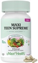 Vitamines pour adolescentes 12-17 - Multivitamines pour adolescentes Suprême avec D3, Fer, Calcium, Biotine, Enzymes digestifs – Multivitamines pour adolescentes pour l'énergie, Immune & Mood Support – 60 Compte