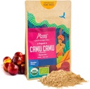 Andes Camu Camu Fruit Powder (Myrciaria dubia) - Reich an Vitamin C & Ascorbic Säure - Immunstimulant & Aufrechterhaltung Gehirnaktivität - Non GMO, Vegan