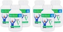 SuperV (6 Pack) Migliore Alcaiina di processo — Energizzante & Disintossicante Multivitamina — Vitamine & Minerali con enzimi digestivi, Superfoods e Erbe