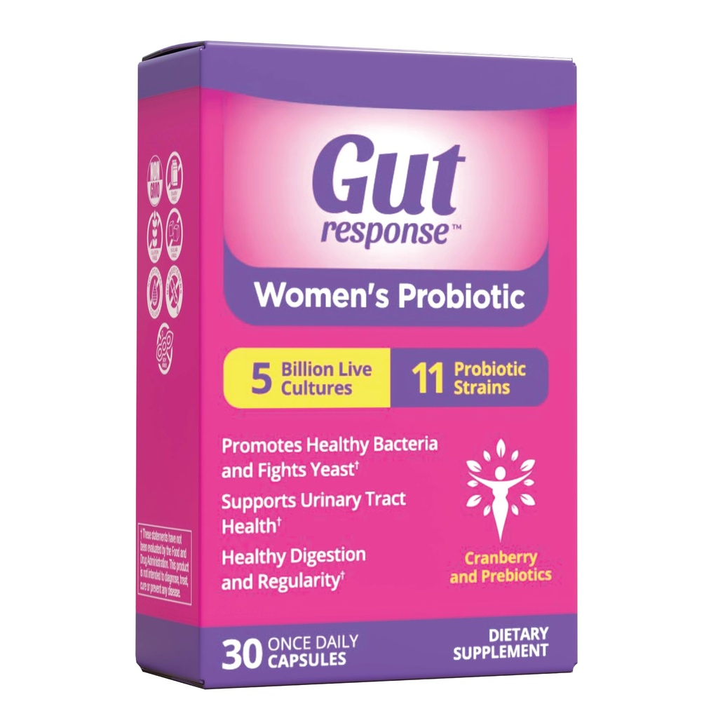 Frauen Probiotic, Slows Down Digestive Aging, Boosts Immunsystem, unterstützt UT & Feminine Gesundheit, Cranberry Extract, Non-GMO, Gluten Free & Soy Free, 5 Billion CFU, 30 Kapseln