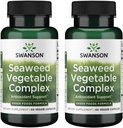Swanson Seaweed Vegetale Complesso 60 capsule di veg (2 Confezione)