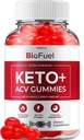 Bio Fuel Keto ACV Gummies - Advanced Formula BioFuel Keto Plus ACV Gummies Aceto di Mela Aceto Bio Fuel ACV, Gestione del Peso Gummies Integratori Dietetici Donna (60 Gummies)
