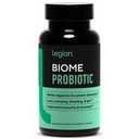 LÉGION Biome Probiotique - Supplément probiotique naturel pour la santé des femmes et des hommes - Suppléments nutritionnels probiotiques aident à réduire le bloom, la crampe et le gaz - pilules probiotiques pour la santé des colonies, 30 portions