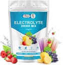 Hydrate Elektrolyte Pulver-Packets,Zero-Zucker-Elektrolyten,Electrolyte Drink Mix 20 Pack