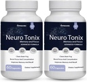 Neuro Tonix Advanced Formula for Memory and Focus Supplement - 2 Packs NeuroTonix 120 Kapseln (Pills)