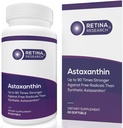 Natürliches Astaxanthin-Augen-Vitamin 10mg - Nahrungsergänzungsmittel zur Unterstützung der Augengesundheit - Bis zu 90 Mal stärker als synthetisch - von Ärzten - 3rd Party Certified - 60 Softgels