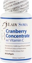 Lady Soma Cranberry UTI Défense avec vitamine C – 60 Softgels