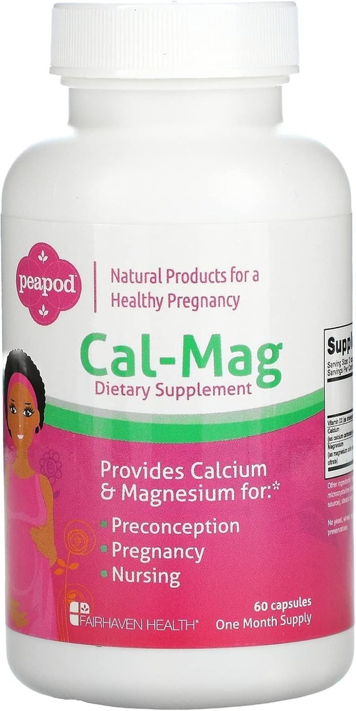 Salute Fairhaven, Peapod, Cal-Mag, 60 capsule