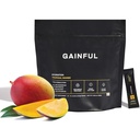 Gainful Hydration Powder Packets, Caffeine Free con Key Electrolytes Magnesium e Sodium, Energy Support, Low Sugar, Tropical Mango, 21 Sticks