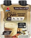 Atkins Iced Chai Tea Latte Protein-Rich Shake, Keto Friendly et sans gluten. (4 Shakes)