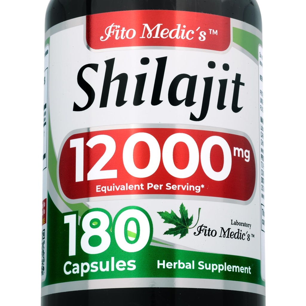 Lab | shilajit | shilajit Capsules | 180 Capsule | 12000 mg | shilajit Resina | shilajit Pure | shilajit Supplement | Natural shilajit | Ultra High Absorption.