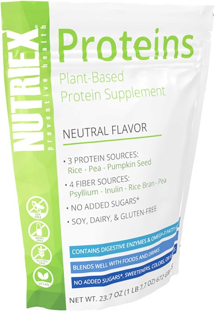 Proteine di Nutriex - Integratore proteico a base vegetale
