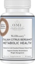 WELLBEAUTY Italian Citrus Bergamot Metabolic Health, Award Winning Cardiologist Sviluppato per sostenere livelli di colesterolo e trigliceridi sani Già in intervallo normale, 7 polifenoli chiave, 30-Day Supply