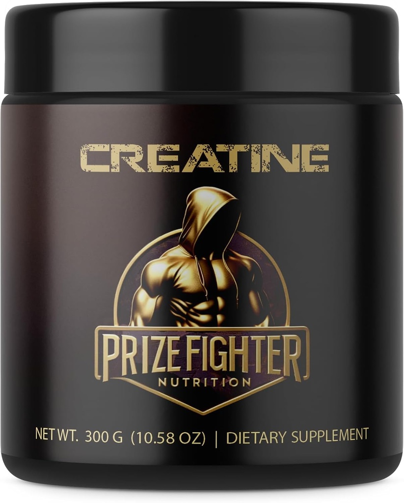 Monohydrate de créatine non aromatisé de 300 g pour la production d'énergie et le gain musculaire