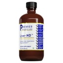 Premier Research Labs Liver-ND - Detergente per fegato, Estratto di cardo di latte, Gocce liquide di cardo del latte, Supplemento di tintura Fermentato con probiotici, con antiossidanti, curcuma, bottiglia da 8 Fl Oz