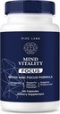 rize labs Mind Vitality Focus Brain Ergänzung zu Boost Focus und Konzentration & Vermeiden Mid-Afternoon Fatigue (60 Kapseln)
