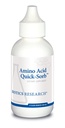 Recherche en biotique Amino Acid Quick Sorb Formule liquide, très absorbée, Glycine, L Alanine, L Arginine HCl, L L Lysine HCl, L Proline, L Histidine HCl, L Serine, L Thréonine, L Valine, 2 Fluides