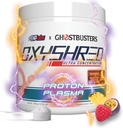 EHP Labs x Ghostbusters OxyShred Pre Workout Powder & Shredding Supplément - Preworkout Powder with Acetyl L Carnitine, Energy Boost Drink - Proton Plasma, 60 portions