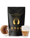 Keto Brainz C8MCT Nootropic basato - con 500mg Lion's Mane Mushroom, AlphaGPC & L-Theanine Questo è l'Ultimo Facile da usare nootropic Stack & rende Delicious Mushroom Coffee! 16oz. 30 Serve