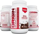 Pure Label Nutrition 100% Grass-Fed, Chocolate Whey Isolate Protein Powder (24g) con aminoacidi essenziali, per il recupero pre e post allenamento & Muscle Building, Low Fat & Low Carbs - 2lbs
