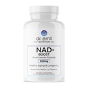 DR. EMIL NUTRITION NAD+ Boost - Nicotinamide Riboside Supplemento per la longevità, l'invecchiamento sano e la rigenerazione cellulare - NAD Supplemento con Berberina, L-teanina & Niacin - 30-Day Supply